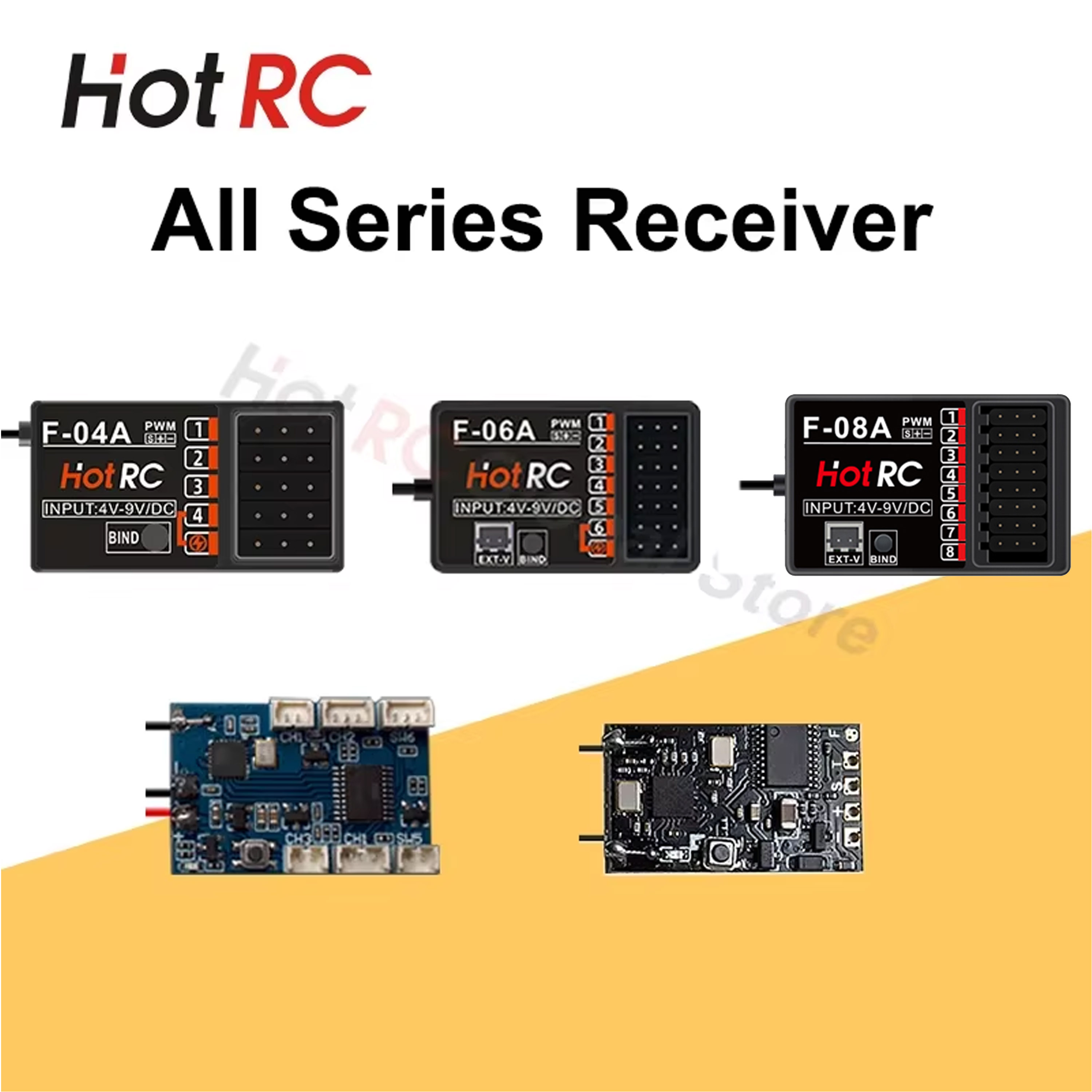 HOTRC RC Model Parts 8 Channel - Drone Receiver recension och pris