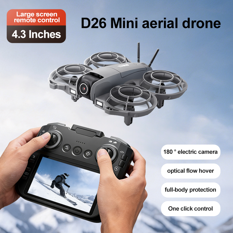 D26 Drone 4K Aerial HD 180° Ca - Drone Gimbal recension och pris