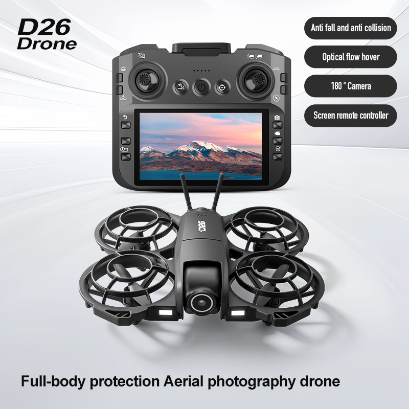 D26 Drone 4K Aerial HD 180° Ca - Drone Gimbal recension och pris