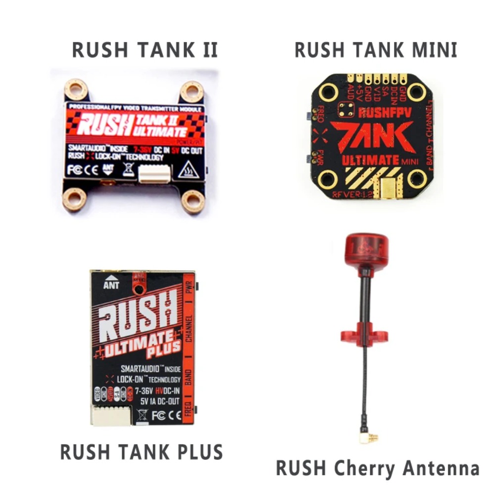 RUSH TANK Ultimate II/Mini/PLU - Drone Receiver recension och pris