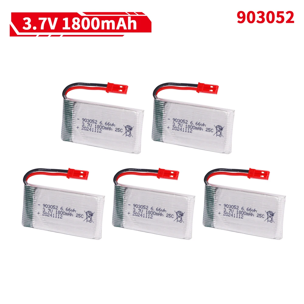 3.7V 1800mAh 903052 lipo Batte - Drone Charger recension och pris
