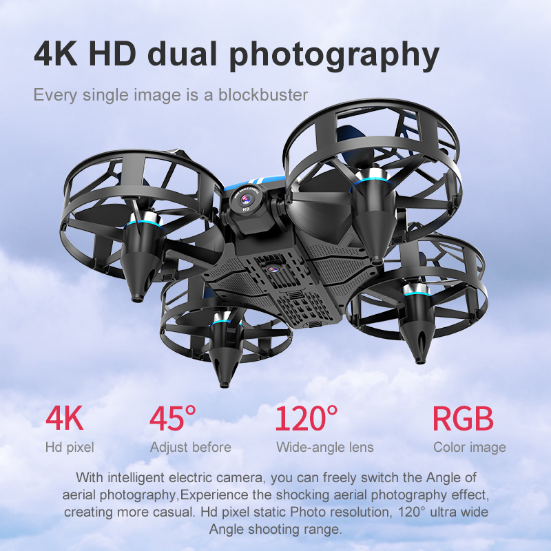 NEW Mini Drone 812PRO professi - Drone Gimbal recension och pris